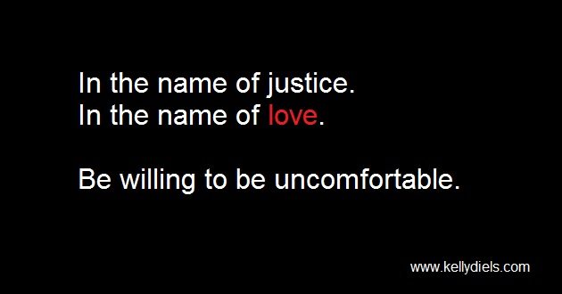 be willing to be uncomfortABLE be willing to be uncomfortABLE