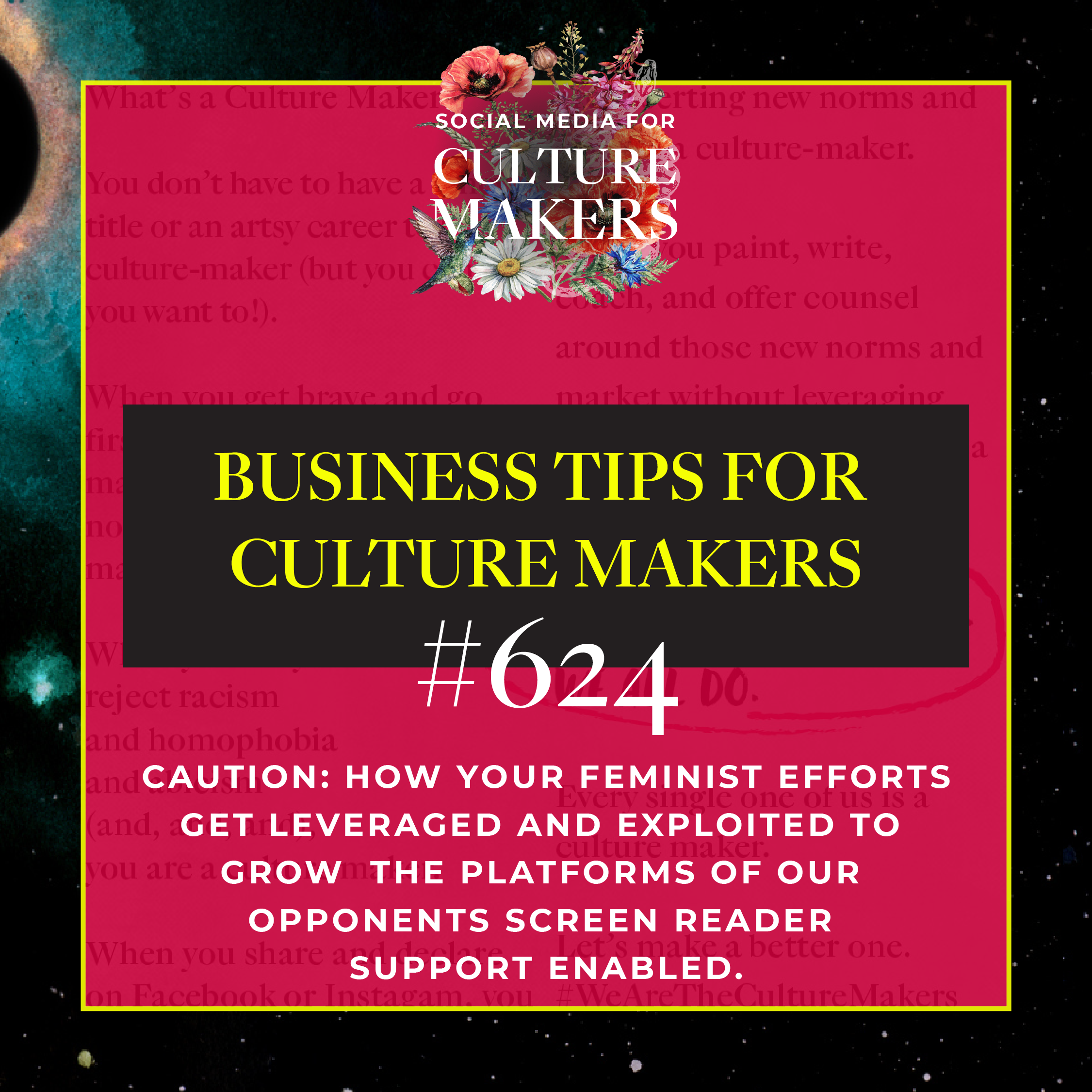 business tips for culture makers 624 how your feminist efforts get exploited