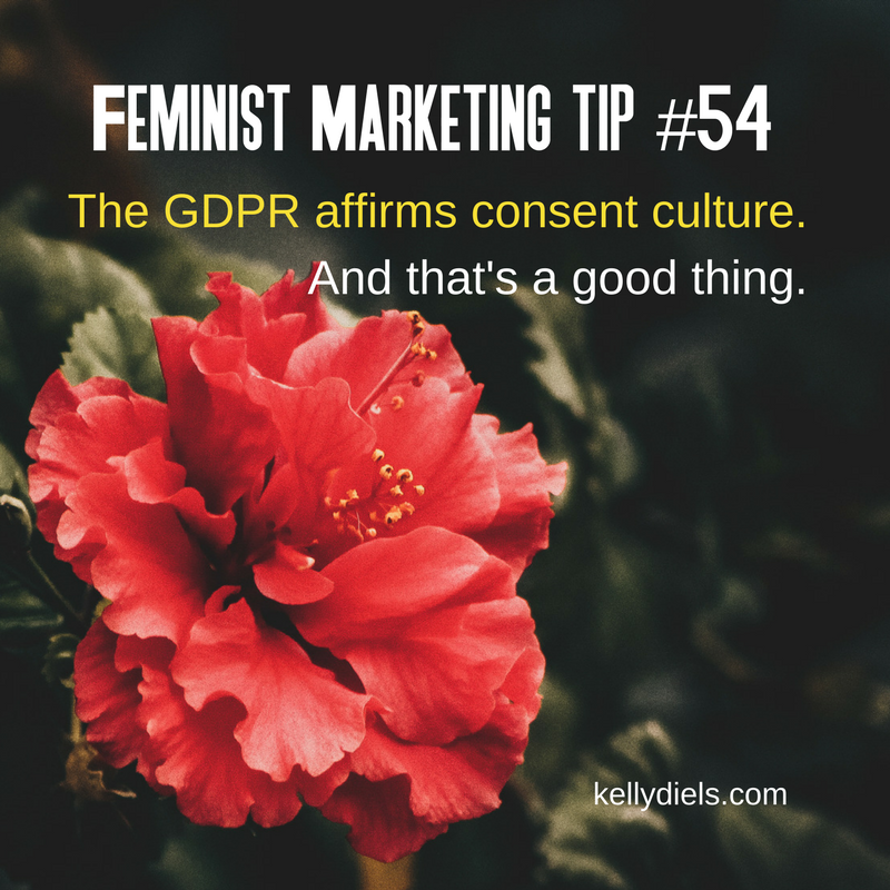 feminist marketing tip 54 the gdpr affirms consent culture feminist marketing tip 54 the gdpr affirms consent culture