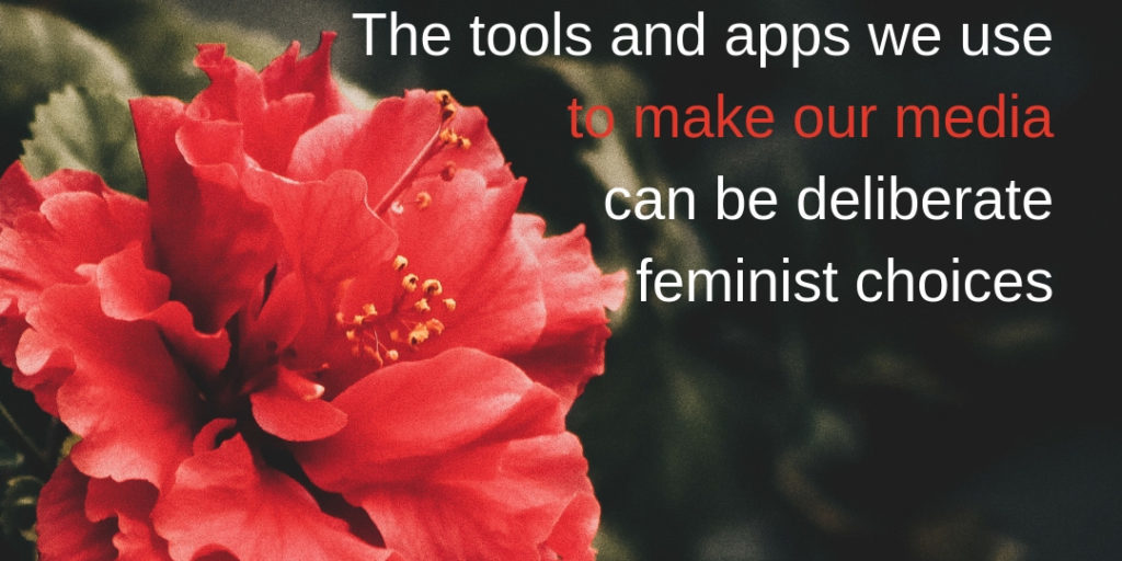 apps can be feminist choices